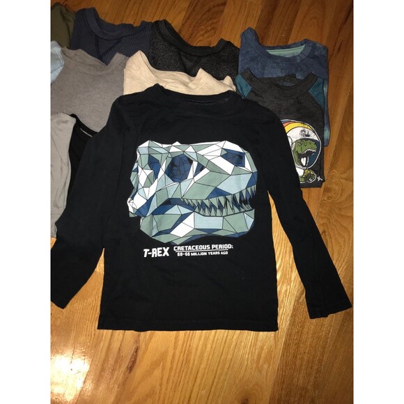 Boys Long Sleeve T-Shirt Bundle Size 8 Medium - Picture 4 of 7